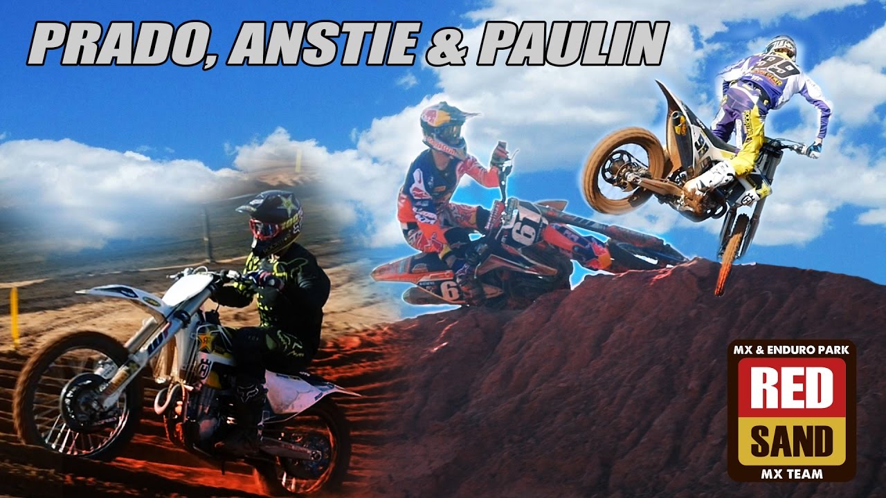 Jorge Prado, Max Anstie and Gautier Paulin – Red Sand MX Park