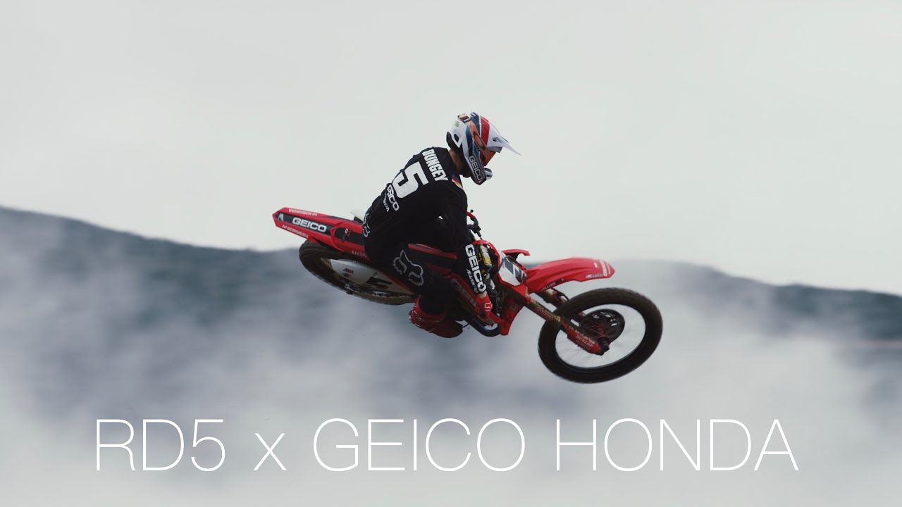 RYAN DUNGEY’S First Ride OnBoard THE GEICO HONDA