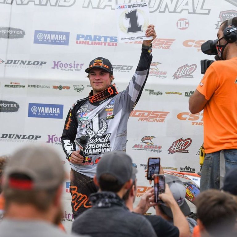 KAILUB RUSSELL CLINCHED HIS EIGHTH CONSECUTIVE GNCC NATIONAL CHAMPIONSHIP Enduro Channel