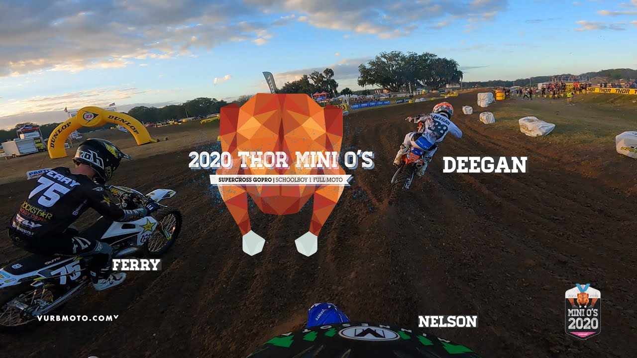 125cc Mini O’s SX Full Moto GoPro – Schoolboy 1 Main Event