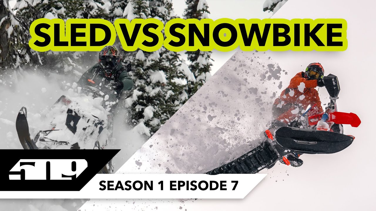 509 Snowmobile VS Snowbike