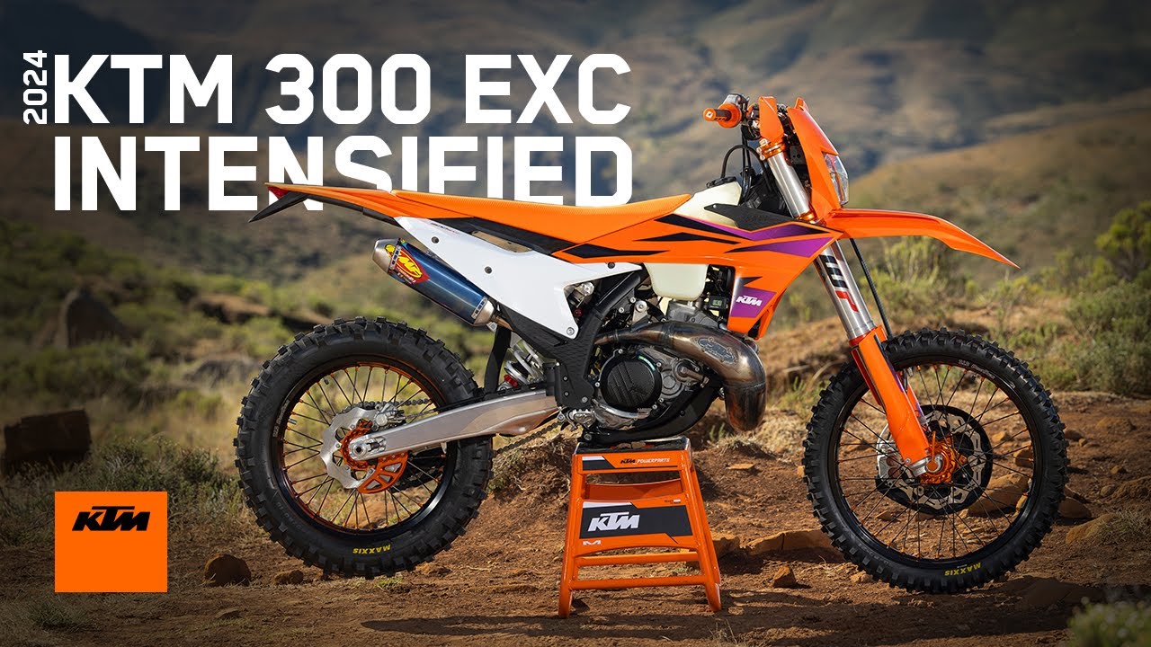 2024 KTM 300 EXC Intensified with KTM PowerParts Enduro Channel