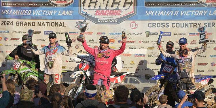Delong Closes Season on Top at Ironman GNCC!